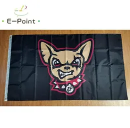 Milb El Paso Chihuahuas Flag 35 stóp 90cm150 cm Dekoracja poliestrowa Latająca domowa flaga ogrodowa Flaga Święta