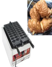 Kostnad som säljer 10 st plattor mini Little Fish Shaped Waffle Maker Goldfish Waffle and Cartoon Waffle Mould1664215