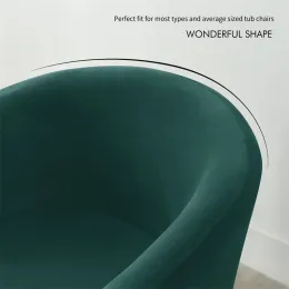 Nowe elastyczne aksamitne okładki wanni wann wanna stretch miękka sofa krzesła kruszenia slipcover bar z okładką siedzenia hotel domowy