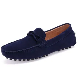 New Bean Shoes Mens couro Casual Casual