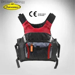 Life Vest Buoy Authentic CE Godkänd Mens Life Jacket 100 kg+stor ficka livjacka Kvinnor PFD Simning Fiske Kajakpaddling Västvattensport Drifting SafetyQ240412