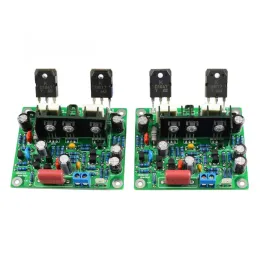 مكبرات الصوت 2PCS MX50 SE Dual Channels Audio Power Amblefier Board Hifi Stereo KTD1047 KTB817 Amplifier DIY KIT 100W+100W