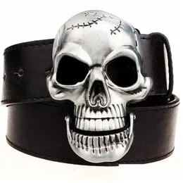 Outros acessórios de moda legal skl skl face heavy metal fivela cintur