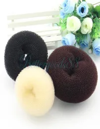 20pcs Donut Hair Ring Bun ex -fabricante de cabelos do xilogravador da Coréia Japão Japan Fashion2964676