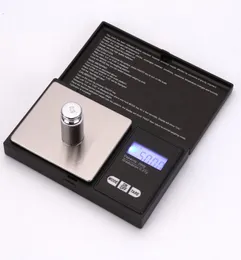 2020 Mini Pocket Digital Scale 001 × 200G Silver Coin Diamond Gold Jewelry Balance LCD مقياس المجوهرات الرقمية الإلكترونية BAL8215144