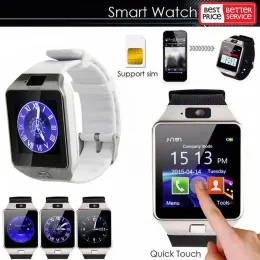 Relógios dz09 relógio inteligente Android bluetoothcompatible smartwatch phone rastreador de fitness relógios Smart Subwoofer Mulheres homens