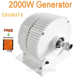Alternateur Aimant Permanent 2000W 24V DC Bas RPM - Générateur