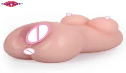 Male Masturbator Pocket Pussy Sexy Toys Realistic y Vagina Adults Endurance Exercise Products Vaginal For Men Masturbation1778098