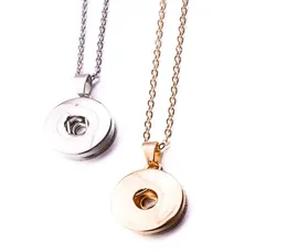Colar de botão Snap Gold Patrated de ouro de 12 mm de 12 mm para mulheres joias de jóias de snaps1042496