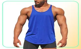 MuscleGuys Gyms Tank Tops Mens Sportswear Undershirt kulturystyka mężczyźni Ubranie fitness Y