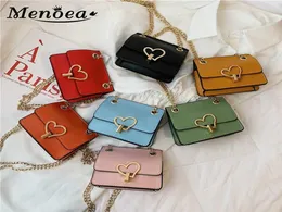 Menoea Girl Accessoires Girls Heart Bags 2020 Fashion Kids Geometrische Form Mädchen Verpackungen Baby Pu Bag Kleinkindtaschen Kinder 5651081