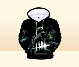 Men039s Bluzy Bluzy 3D Drukuj Dead by Daylight śmierć nie jest ucieczką unisex ubrania menwomen039s długie rękawy stre5349787