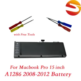 Batterie Batterie autentiche A1382 A1321 per MacBook Pro 15 Inch Year 2011 2011 A1286 Batteria per laptop 11.45V 7500ma
