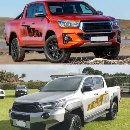 Pickup Door Side Stickers For Toyota Hilux Vigo Revo Rocco Truck Graphics Compass Car Sticker Vinyl Decor Cover Auto Accessories