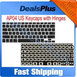 Caps New AP04 US Keyboard Keycaps with Scissor Clips Hinge Set For Macbook Pro 13'' 15'' 17'' A1278 A1286 A1297 20092017