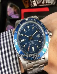 New Dive II Y1739316 Blaues Zifferblatt Automatische Herren Uhr Sonderausgabe Edelstahlarmband Armbanduhr Hellowatch8480696