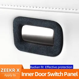 Pannello di interruttore della porta interna Alcantara per gli accessori interni Auto Protector Zeekr X