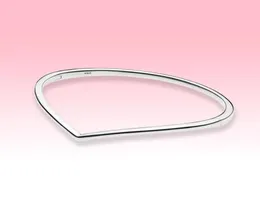 أساور Bangle الجديدة المصقولة أساور Women Women عالية الجودة لـ P 925 Sterling Silver Bracelet مع Box Box 6310255 الأصلي