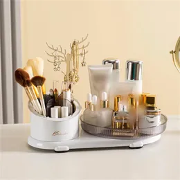 Pudełka do przechowywania szminka kosmetyczna Organizator Wybierz materiały do ​​makijażu pędzla Rojusz Produkty gospodarstwa domowego rurka rurka