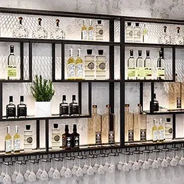 Kommerzielles Restaurant Weinschränke Moderne einzigartige Keller Whisky Bar Schrank Club Wandmontierter Adega Barzinho Küchenmöbel