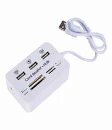 Micro USB Hub Combo 20 3 Ports Card Reader High Speed ​​Multi USB Splitter Hub USB Combo All in One for PC Computer AC7635196