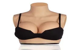 ثدي السيليكون يشكل صدرية صدرية زائفة الثدي مزيفة من القطن المرن ملء كوب BG ل crossdresser المتحولين جنسياً cosplay drag4482184