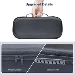 EVA przenoszenie obudowy dla PS5 Portal Console odporne na szokujące torby ochronne z przenośną kieszonkową kieszonkową kieszonką