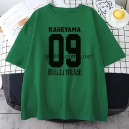 القمصان t قميص الرجال kageyama توبيو haikyuu anime قميص الرجال الصيف النساء أزياء القطن تي شيرت الاطفال الهيب هوب بوي TOPS فتاة camiseta hombre round رقبة قصيرة 616
