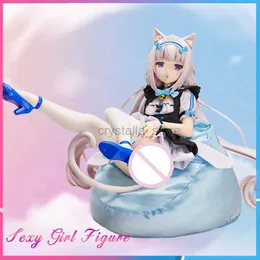 Heroes de quadrinhos 33cm NSFW Linding Native - Nekopara - Vanilla 1/4 Sexy Girl Ação Figura Figura Adulta Coleção Anime Modelo de Toys Doll Gifts 240413