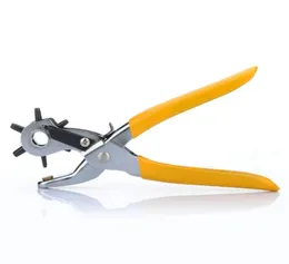 6 Größe Drehbarer Leder -Gurt Uhr für Band Belt Hole Punch Puncher Hand Plier Uhrenreparaturwerkzeug 6875695