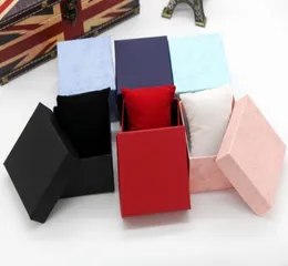 12pcs Uhrenbox Elegante Geschenkbox für Männer Frauen Uhr Verpackung Hartpapierboxen 3Colors Rot Blau Black4882818