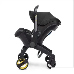 Strollers Baby Stroller 3 In 1 With Car Seat Bassinet High Landscope Folding Carriage Prams For Newborns Drop Delivery Kids Maternity Otzri