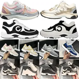 Designer Channel Shoes mens Casual shoes Sneakers Women Sports Shoe Reflective Sneakers Lace-up Sports Shoe Casual Trainers Box+dust bag size 35-45