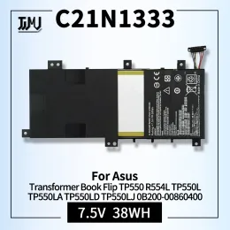 배터리 C21N1333 ASUS 변압기 책 플립 TP550 R554L TP550L TP550LA TP550LD TP550LJ 0B20000860400 7.5V 38WH