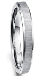 Anello di tungsteno largo 6 mm e 23 mm di spessore il bordo di lassa a colore platino Platinum placcato MEN039S Gioielli USA Dimensioni 712 MERCI IN STOCK77906122257843