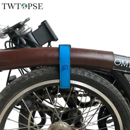 Byxor twtopse cykelram hjul fast rem för brompton vikningscykel 3sixty pikes bindande bälte krok sling cykling byxor rem 1 par