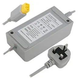 Levererar Ruitroliker Power Adapter Charger UK Plug Power Adapter Cable för Wii U Console System