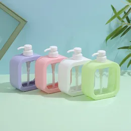 Flüssige Seifenspender Handschale Flasche Badezimmer Shampoo Duschgel Pressetyp 300/500 ml