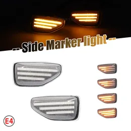 LED de carro Dinâmico marcador lateral lâmpada de luz indicadora de luz para Dacia Logan 2 Sandero 2 Duster Renault Stepway Sandero