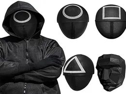 Máscara de jogo de lula para homens mulheres 2021 roupas de lula trajes de cosplay roupas de capa facial acessórios de máscaras Halloween propsdhl air ex3992648