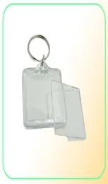 Ganze billige leere Acrylquadrat -PO -Schlüsselanhänger Einfügen 1503903915039039 PO Keyrings 1000pcslot 3060301