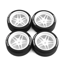 thumbnail image 2 of 4Pcs RC Car Wheel Hubs - 1/10 Scale Aluminum Alloy Rims For 94123 Touring Drift Cars 2 of 9