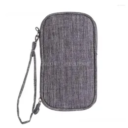 収納バッグ携帯電話のアクセサリー便利な300Dポリエステルコンパクト電話ケーブルボックスイノベーション旅行バッグ