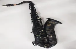 Strumento musicale suzukitenor di qualità saxofono corpicino nero nichel gold sax con bocchino professionale5729392