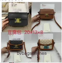 Saijia 여성을위한 고급 디자이너 가방 여성을위한 클래식 두부 가방 New Summer Small Square High Grade Crossbody Bag Original 1 : 1 실제 로고 및 상자와 함께