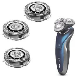 Shavers Sh90 Cabeças de substituição compatíveis com a Philips Norelco Electric Razor Shaver Series 9000 (S9xxx); S9311, S9321, S9511Series 8000