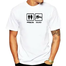 Pool Billard Spieler T-Shirts für Männer und Frauen, lustiges Vintage-Problem gelöst, Geburtstagsgeschenk, Hip Hop-Grafik-T-Shirt, Top Sum