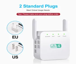 300Mbps WiFi Repeater 24GHz Range Extender Routers WirelesRepeater Amplifier Signal Booster 3 Antenna LongRange Expander 10pcs4911096