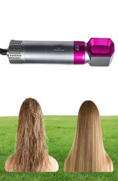 Electric One Step 5in1 löstagbar luftkam Hårstyling Värme Auto Wrap Roterande hårsträtning Curling Iron Wand Set A6470570