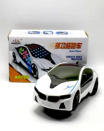 3D Universal Car Electric LED Yanıp Sönen Hafif Müzik Şarkı Ses Çocuklar039S Model Oyuncaklar3212580